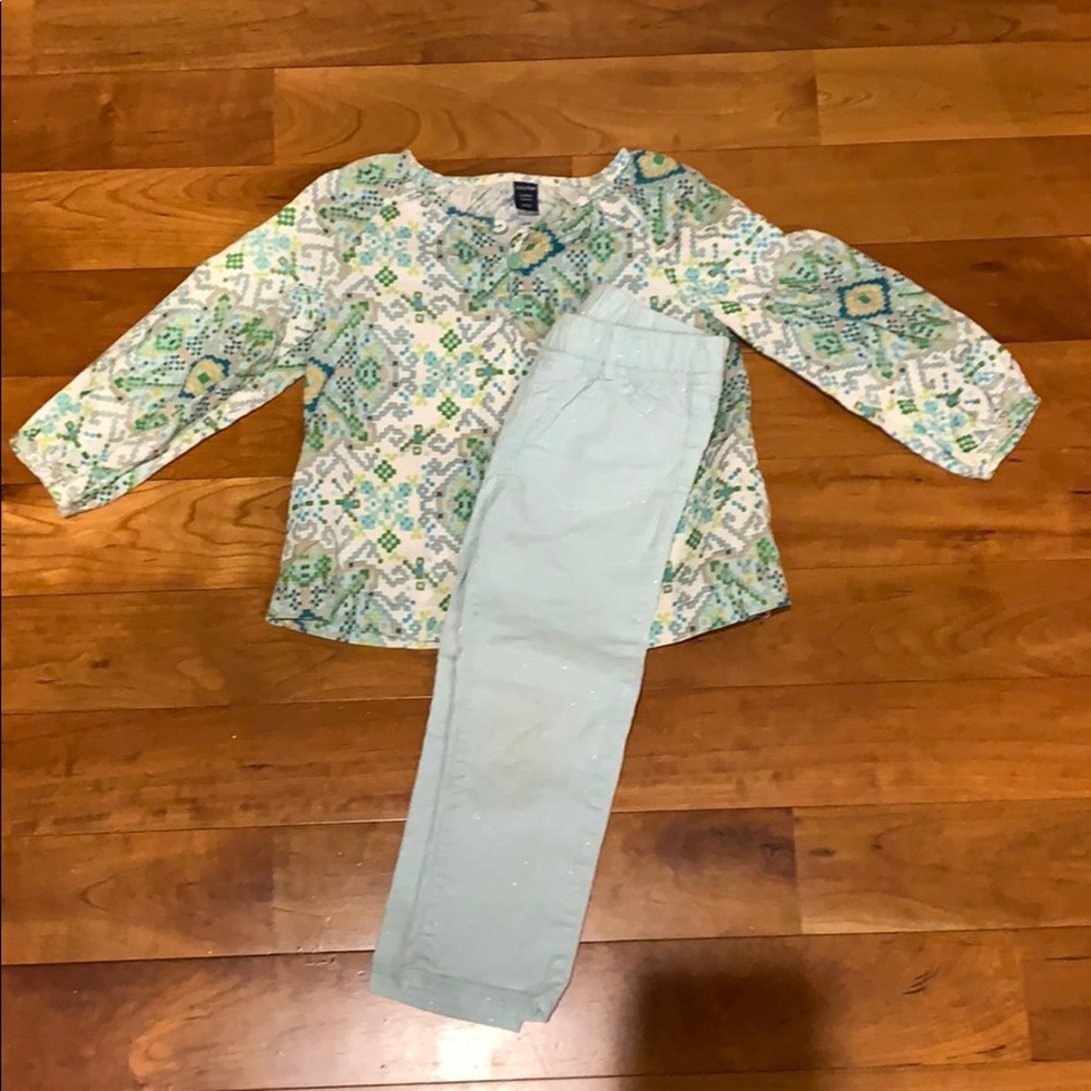 Baby Gap Corduroy Top and Bottom Outfit 3T